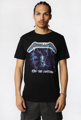 T-Shirt Imprimé Metallica Ride the Lightning Homme