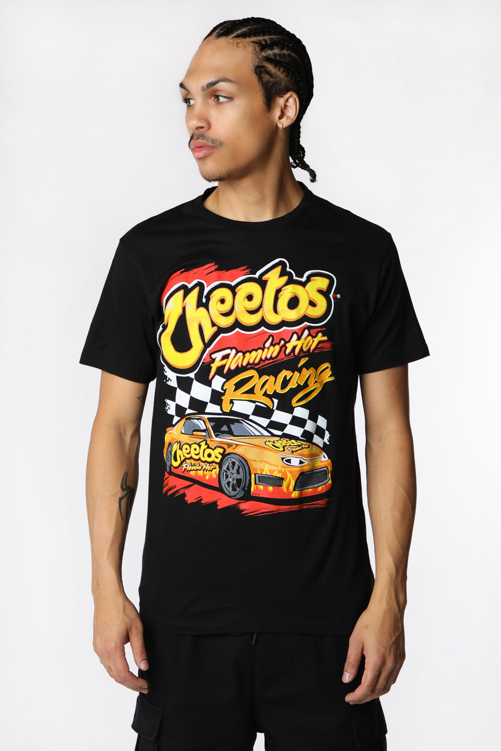 Mens Cheetos Flamin' Hot Racing T-Shirt Mens Cheetos Flamin' Hot Racing T-Shirt