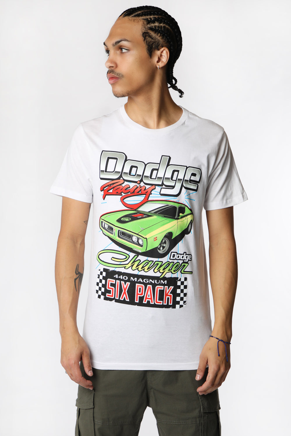 Mens Dodge Charger Racing T-Shirt Mens Dodge Charger Racing T-Shirt