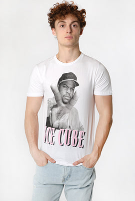 T-Shirt Imprimé Ice Cube Homme
