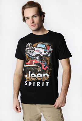 T-Shirt Imprimé Jeep Spirit 4-Wheel Drive Homme