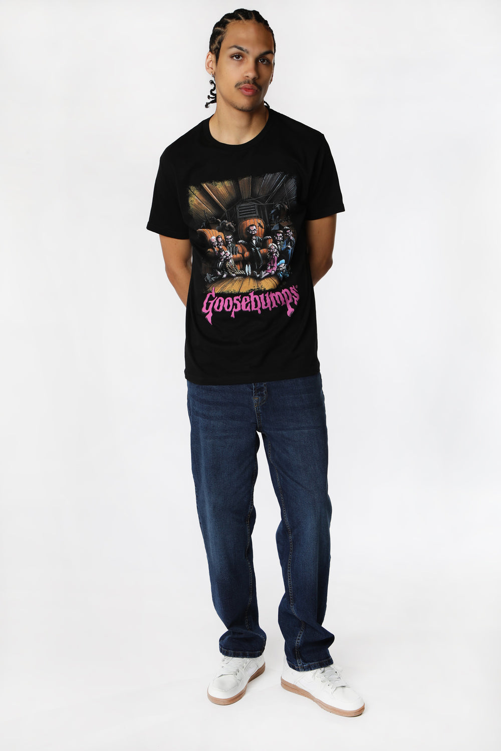 T-Shirt Imprimé Goosebumps Family Homme T-Shirt Imprimé Goosebumps Family Homme