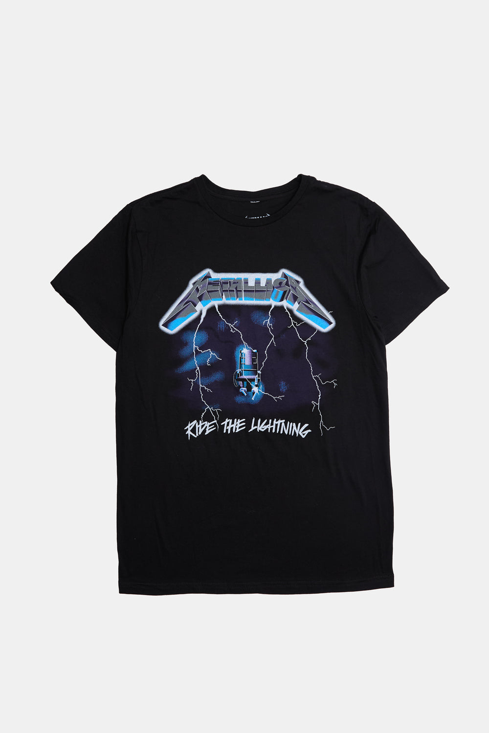 T-shirt imprimé Lightning Metallica homme T-shirt imprimé Lightning Metallica homme