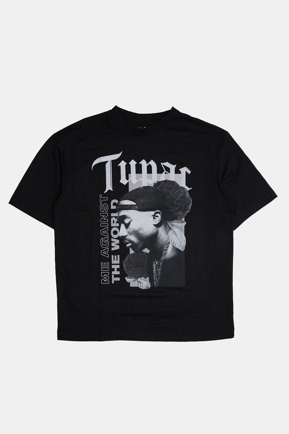 Mens Tupac Oversized T-Shirt Mens Tupac Oversized T-Shirt