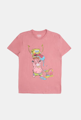 Mens SpongeBob SquarePants Graphic T-Shirt