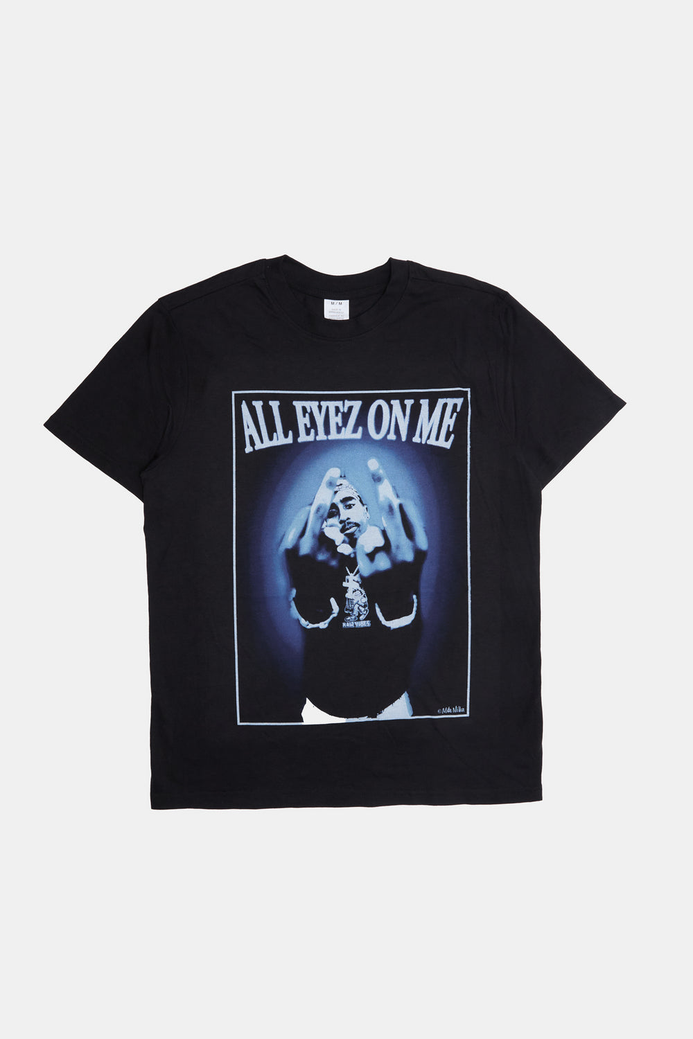 T-shirt imprimé All Eyez On Me Tupac homme T-shirt imprimé All Eyez On Me Tupac homme