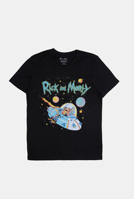 T-shirt imprimé Rick And Morty homme