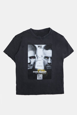 T-shirt délavé Khabib vs McGregor UFC homme