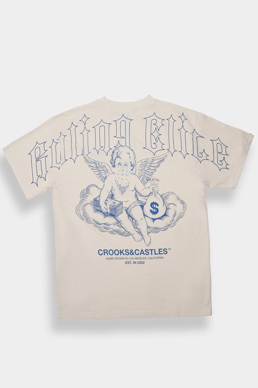 Mens Crooks & Castles Ruling Elite Graphic Tee Mens Crooks & Castles Ruling Elite Graphic Tee