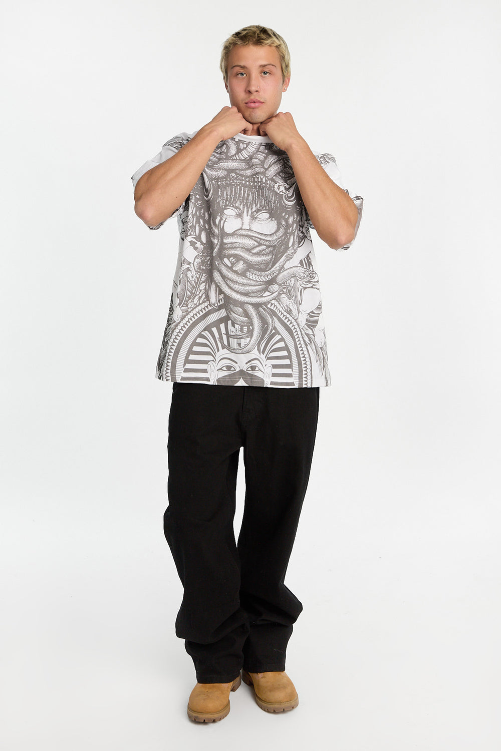 T-shirt imprimé Crooks & Castles The Almighty Elite homme T-shirt imprimé Crooks & Castles The Almighty Elite homme