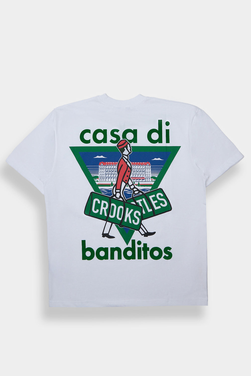 T-shirt imprimé Crooks & Castles Casa Di Banditos homme T-shirt imprimé Crooks & Castles Casa Di Banditos homme
