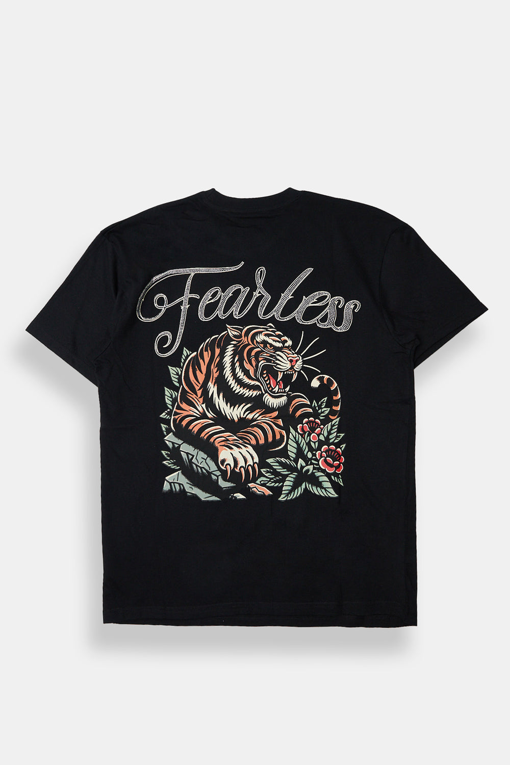 Mens Crooks & Castles Fearless Tee Mens Crooks & Castles Fearless Tee