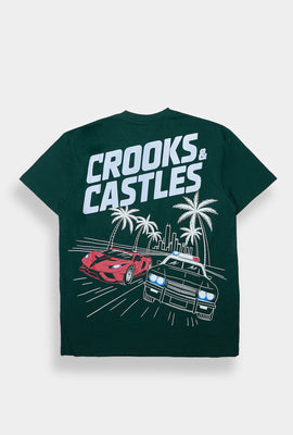 T-shirt imprimé Crooks & Castles Racing homme