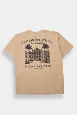 T-shirt imprimé Crooks & Castles Château des Élites homme