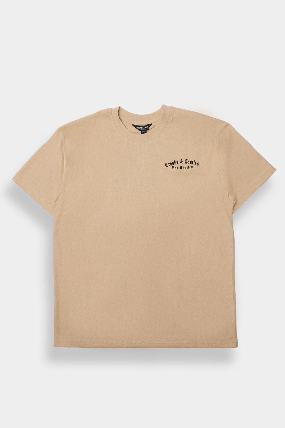 Mens Crooks & Castles Château des Élites Tee Mens Crooks & Castles Château des Élites Tee