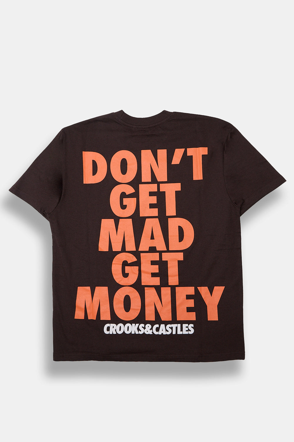 T-shirt imprimé Crooks & Castles Don't Get Mad Get Money homme T-shirt imprimé Crooks & Castles Don't Get Mad Get Money homme