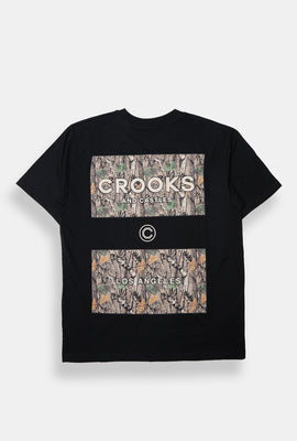 T-shirt imprimé camouflage Crooks & Castles homme