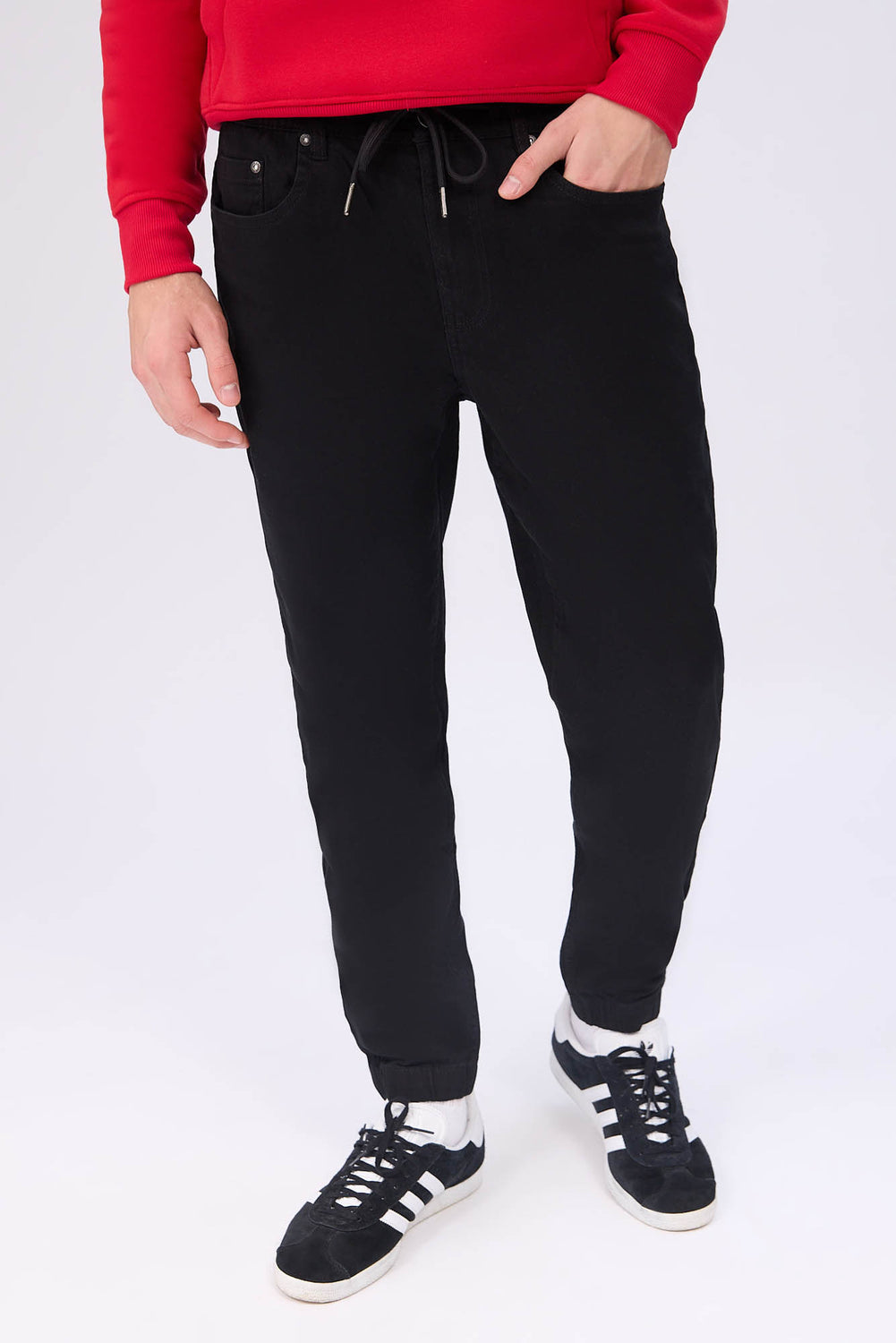 Jogger en sergé basique Arsenic Homme Jogger en sergé basique Arsenic Homme