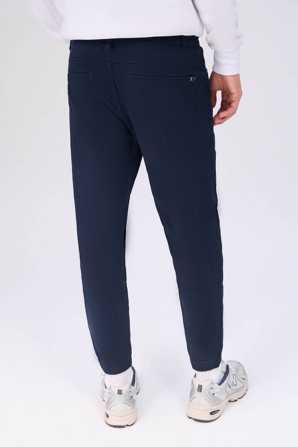 Jogger en sergé basique Arsenic Homme Jogger en sergé basique Arsenic Homme