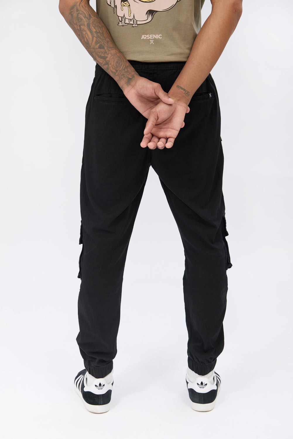 Jogger cargo coupe ample Arsenic homme Jogger cargo coupe ample Arsenic homme