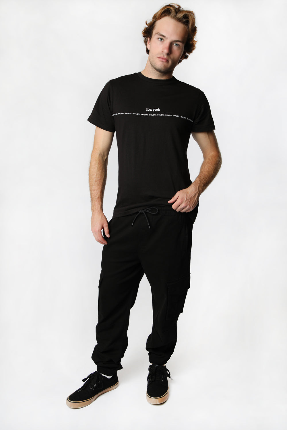 Jogger en Sergé Cargo West49 Homme Jogger en Sergé Cargo West49 Homme