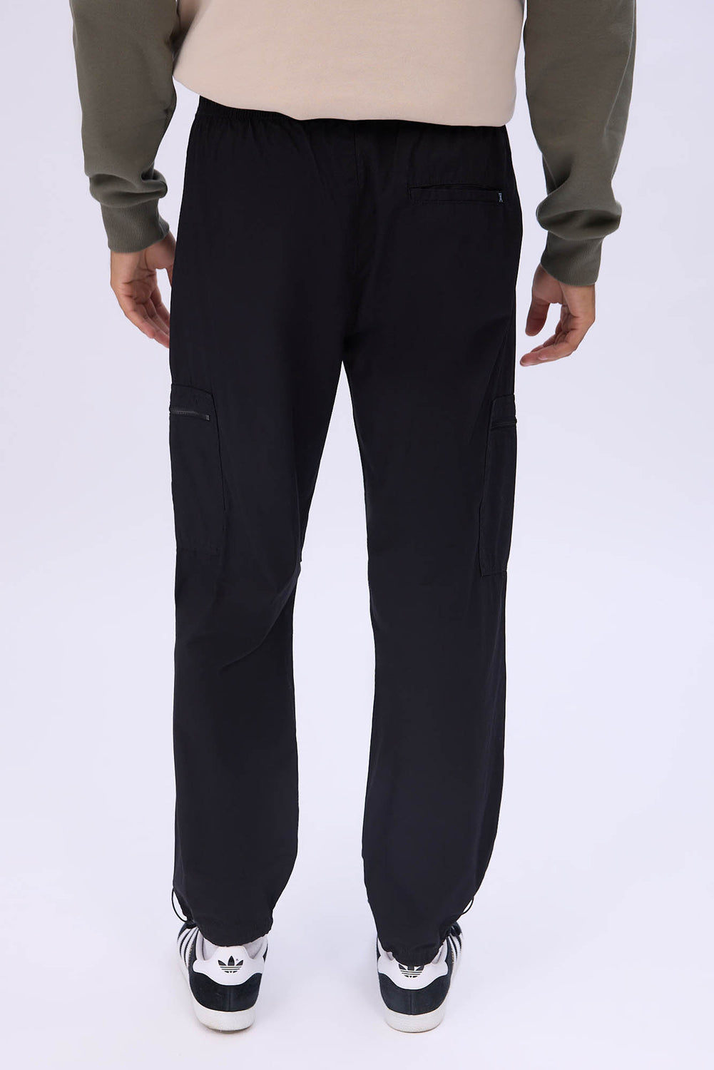 Arsenic Mens Poplin Zipper Cargo Pant Arsenic Mens Poplin Zipper Cargo Pant