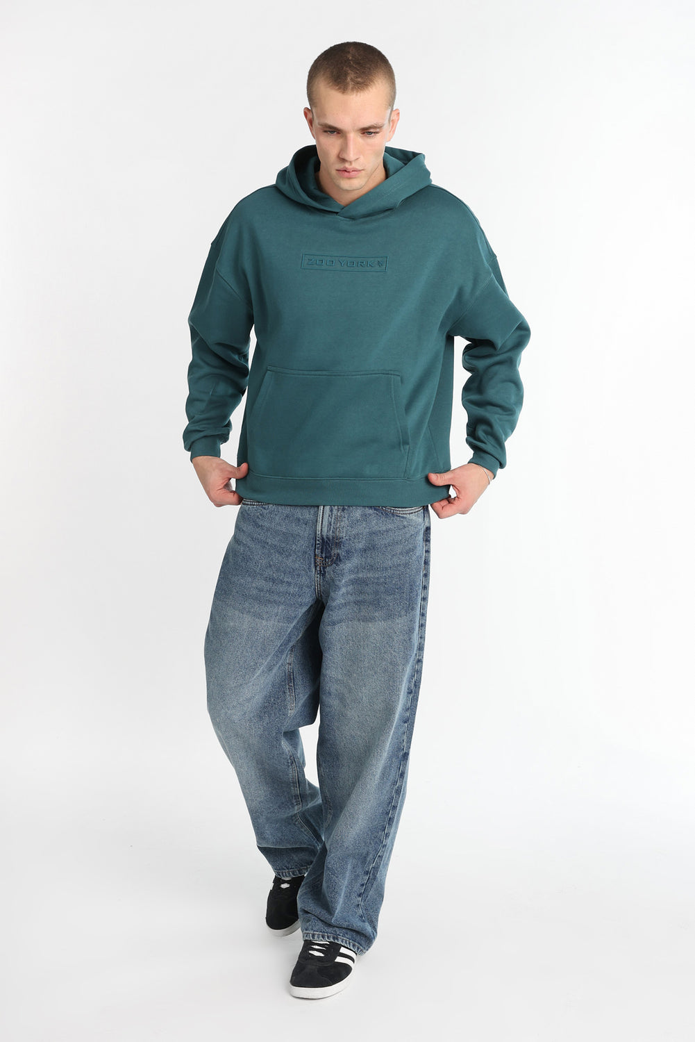 Jean ample délavé moyen homme Jean ample délavé moyen homme