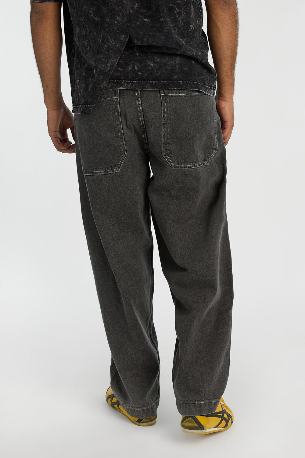 Mens Baggy Black Skater Jeans Mens Baggy Black Skater Jeans