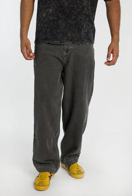 Mens Baggy Black Skater Jeans