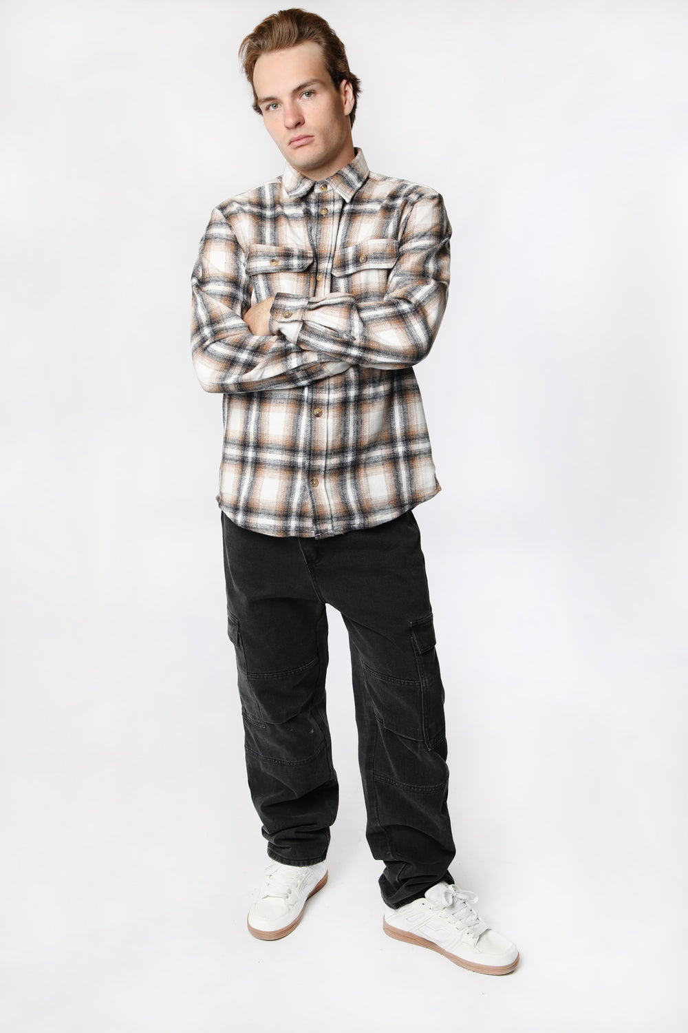 West49 Mens Wide Leg Cargo Pant West49 Mens Wide Leg Cargo Pant