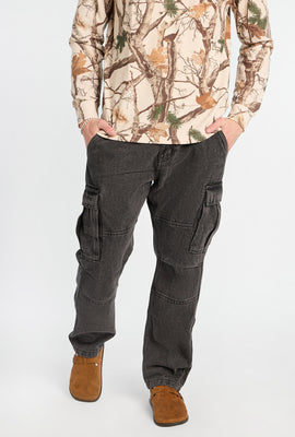 Basic Black Cargo Jeans