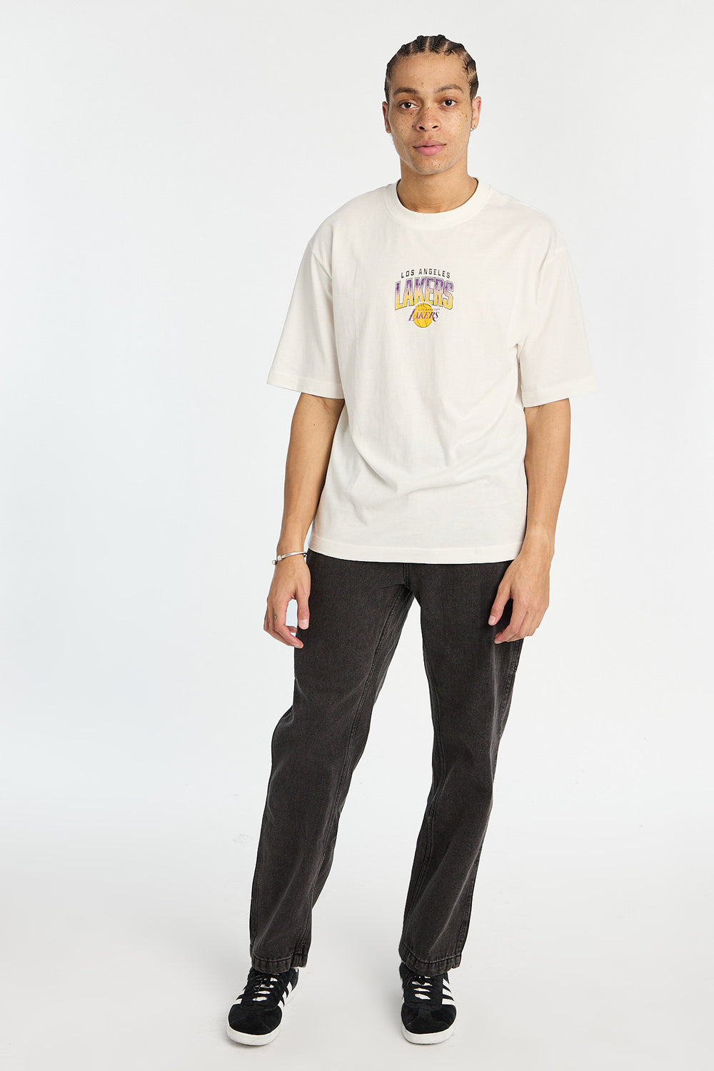 Jean de charpentier délavé noir Jean de charpentier délavé noir