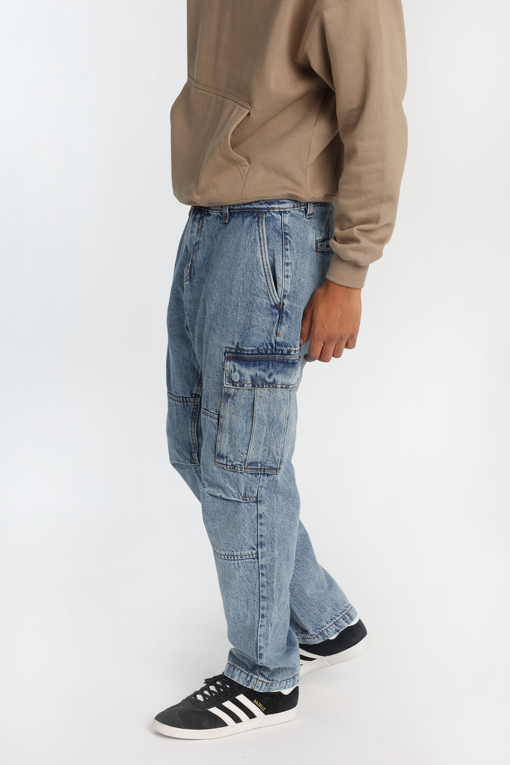 Light Stonewash Cargo Jeans Light Stonewash Cargo Jeans