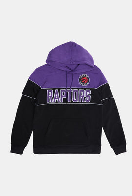 Mens Toronto Raptors Colour Block Hoodie