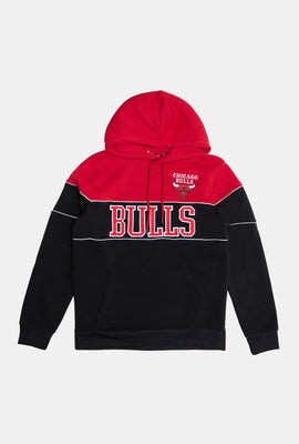 Mens Chicago Bulls Colour Block Hoodie