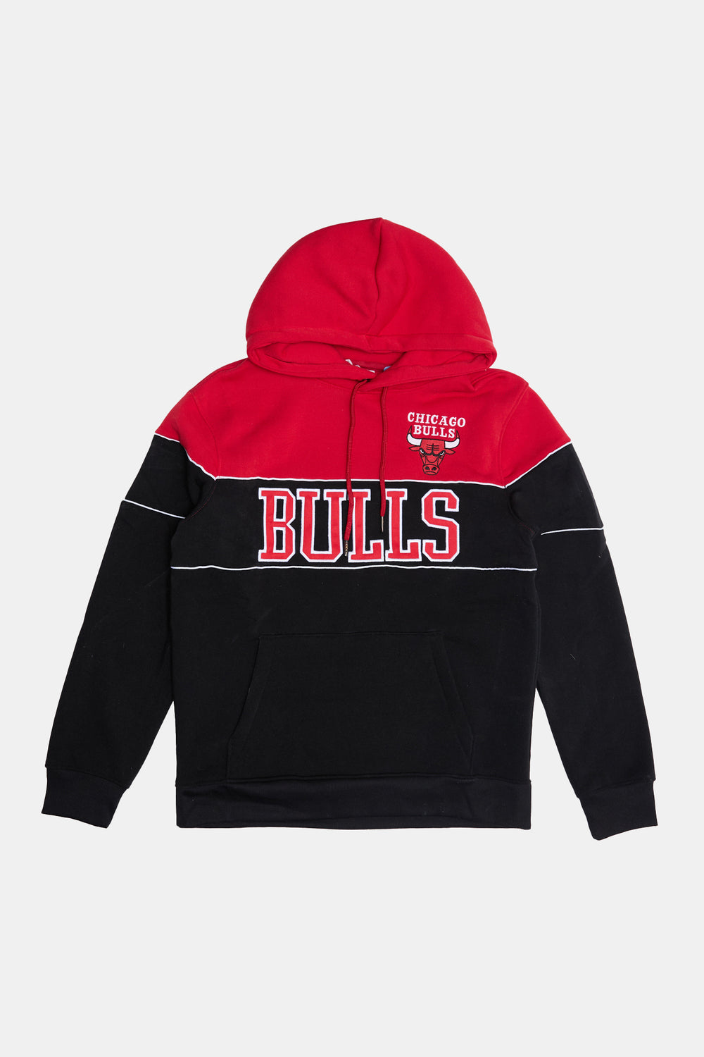 Mens Chicago Bulls Colour Block Hoodie Mens Chicago Bulls Colour Block Hoodie