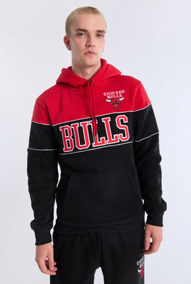 Mens Chicago Bulls Colour Block Hoodie