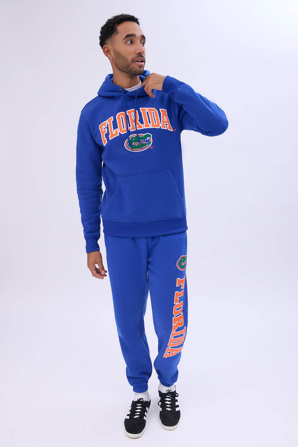 Haut à capuchon logo chenille Florida Gators homme Haut à capuchon logo chenille Florida Gators homme