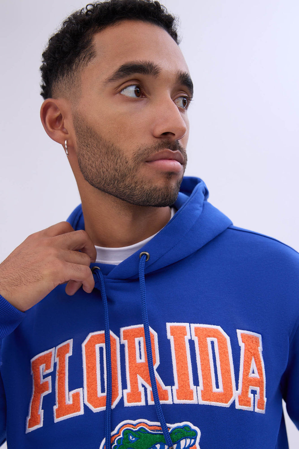 Haut à capuchon logo chenille Florida Gators homme Haut à capuchon logo chenille Florida Gators homme