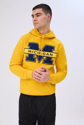 Mens Michigan Chenille Logo Hoodie