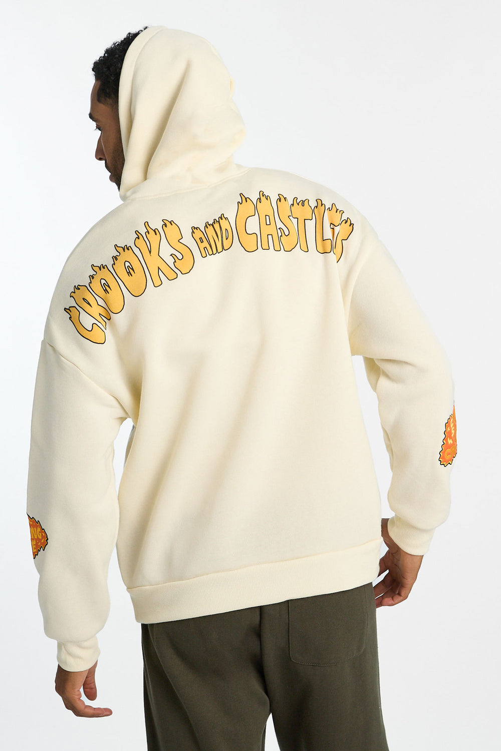 Haut à capuchon imprimé Crooks & Castles homme Haut à capuchon imprimé Crooks & Castles homme