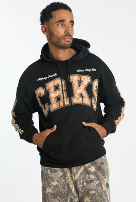 Haut à capuchon imprimé ourson Crooks & Castles homme