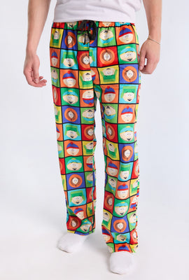 Bas de pyjama en polaire imprimé South Park homme