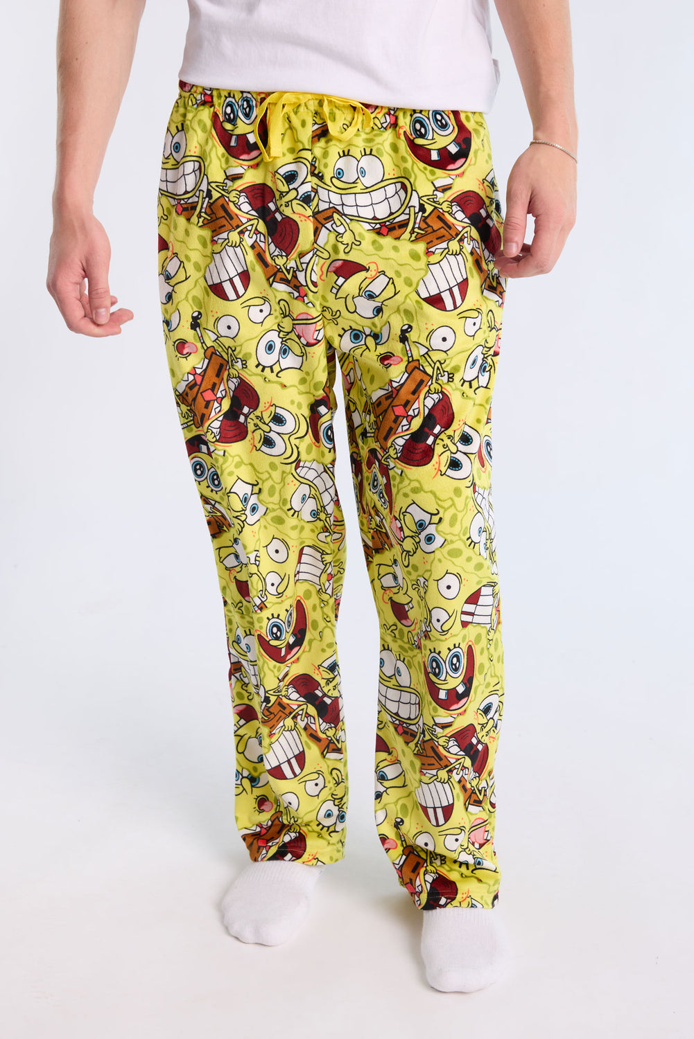 Mens SpongeBob SquarePants Pajama Bottoms Mens SpongeBob SquarePants Pajama Bottoms