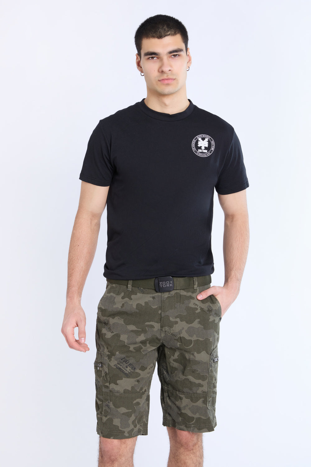 Short cargo en sergé Zoo York homme Short cargo en sergé Zoo York homme