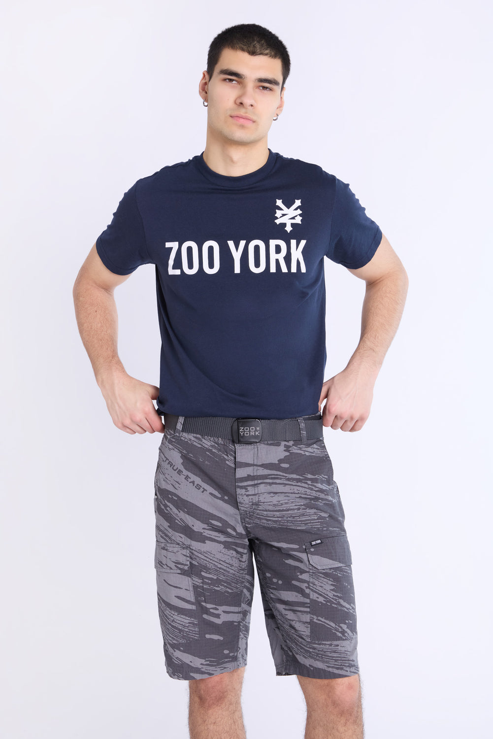 Short cargo ripstop Zoo York homme Short cargo ripstop Zoo York homme