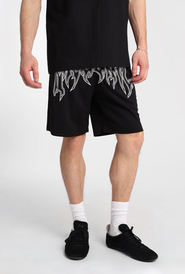 Arsenic Graphic Logo Mesh Shorts