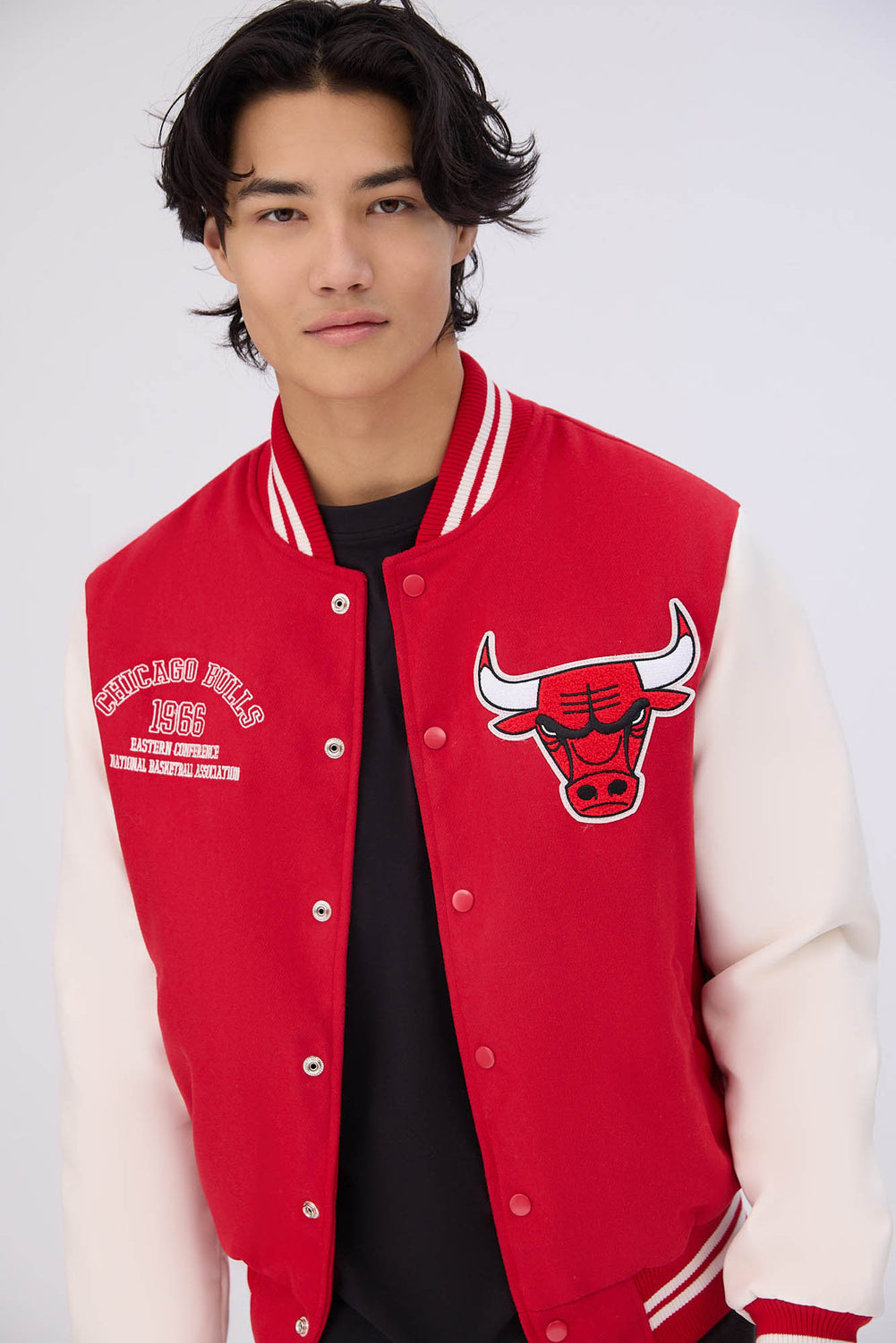 Mens Chicago Bulls Varsity Bomber Jacket Mens Chicago Bulls Varsity Bomber Jacket