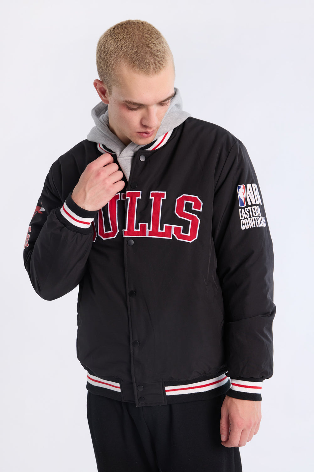 Mens Chicago Bulls Bomber Jacket Mens Chicago Bulls Bomber Jacket