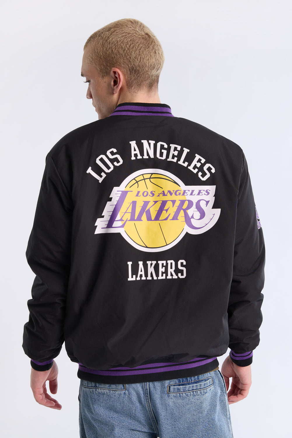 Veste bomber LA Lakers homme Veste bomber LA Lakers homme